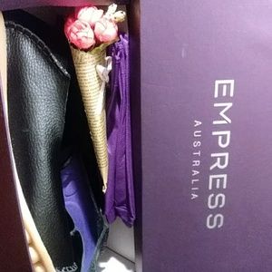 Empress shoes, size 42/26, black.